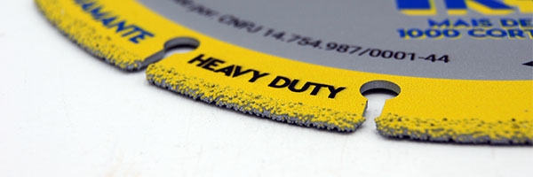 Borda de diamantes - Disco de Corte Diamantado 1K+ Heavy Duty